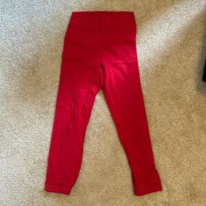 Lululmeon align leggings size 4 21” inseam